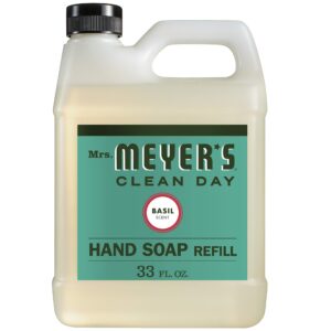 Mrs. Meyer's Clean Day Basil liquid hand soap refill 33 fl oz